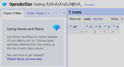 Bildschirmfoto des Projektes nach dem zweiten Neustart.