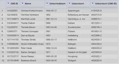 Bildschirmfoto des Projektes direkt nach dem Import.